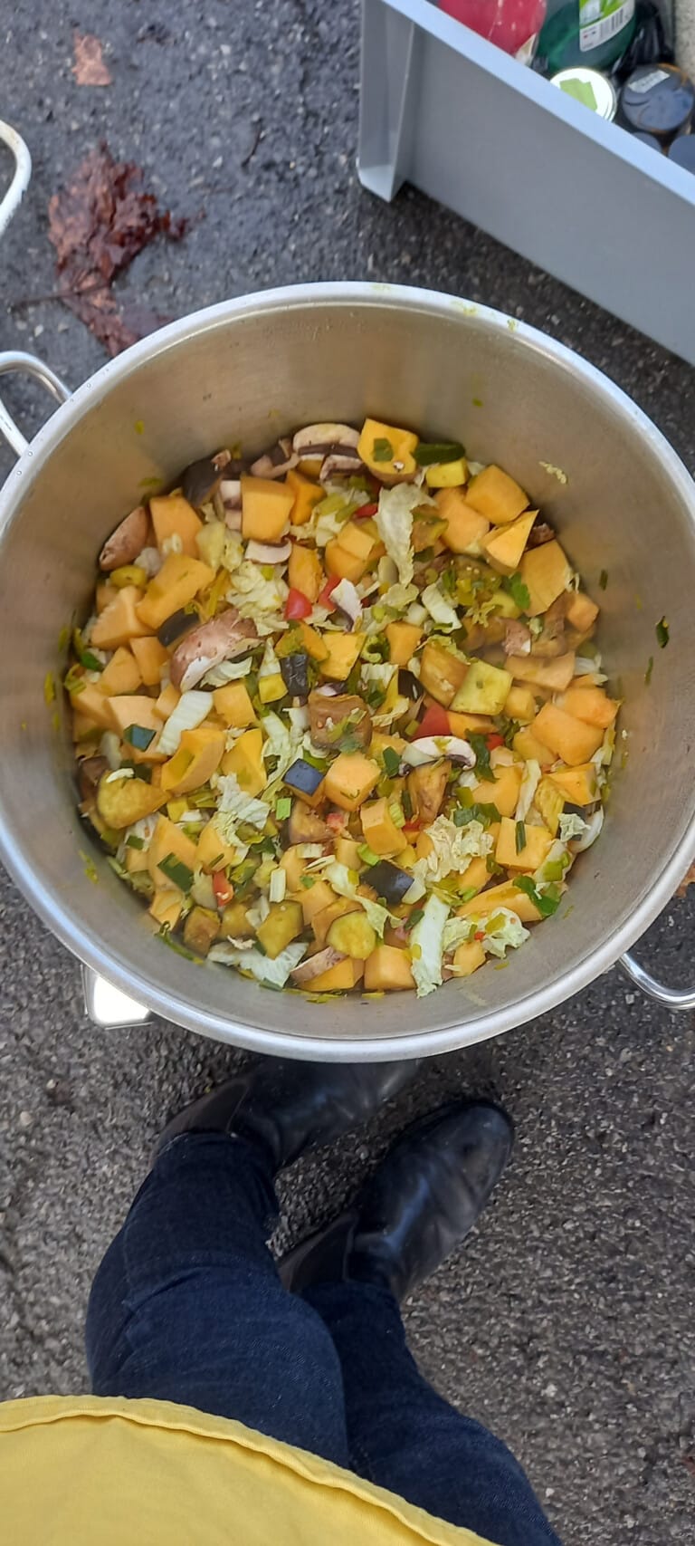 événement Disco Soupe préparation repas