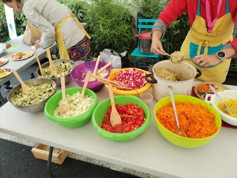 événement Disco Soupe préparation repas