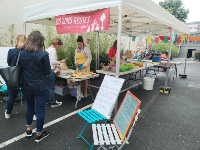 événement Disco Soupe stand Les Bons Restes