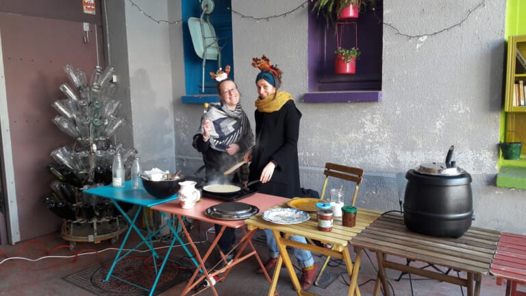 Disco Soupe crêpes partie !