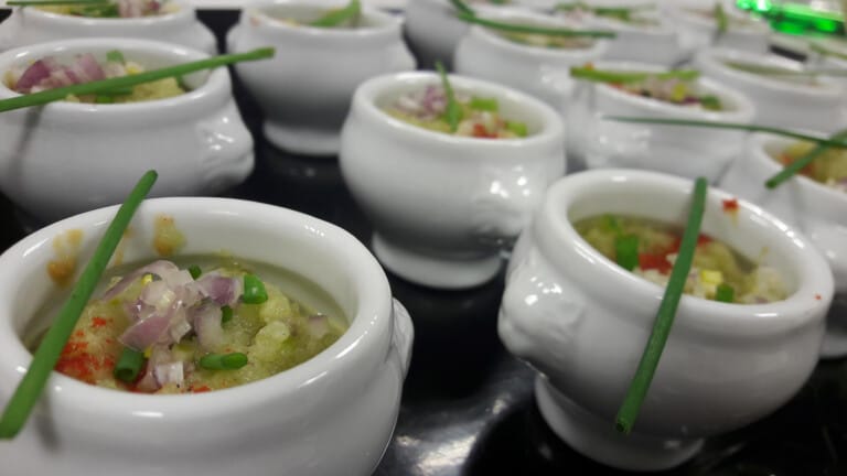 buffet organisé par Les Bons Restes