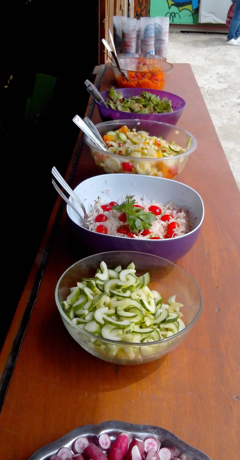 Buffet organisé par Les Bons Restes