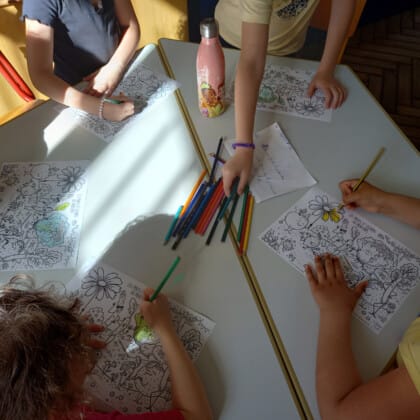 coloriage les fruits et légumes du printemps