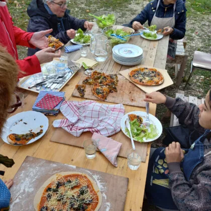 dégustation pizzas maison